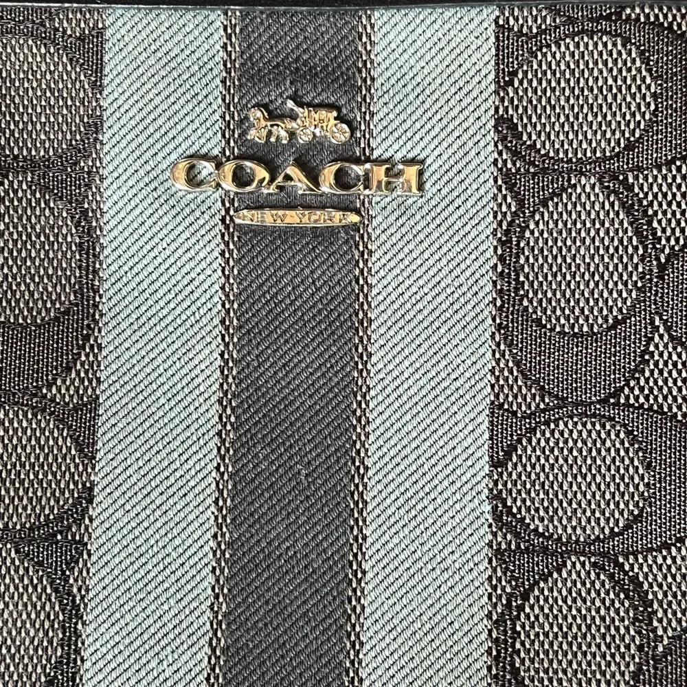 Coach Black and Gray Men's Crossbody Bag - Picture 2 of 7